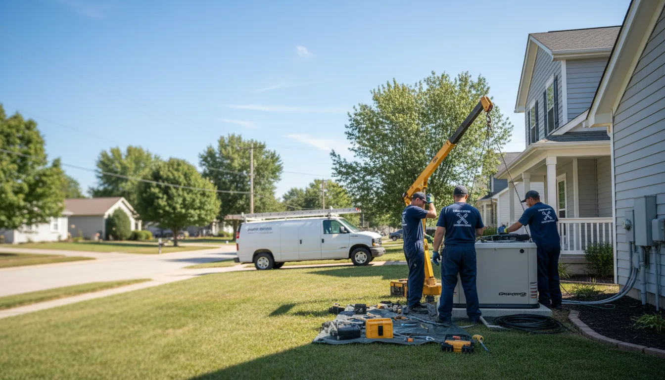 Generator Installation in Tiline, KY near me